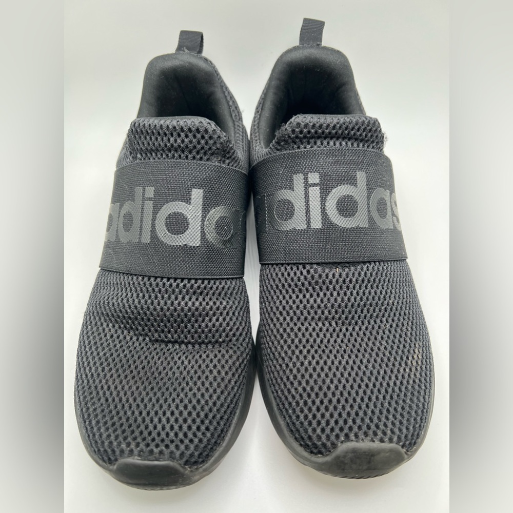 Mens Gym Shoes Size 9 Black ADIDAS Sneakers Slip On Cloud Foam Running Walking